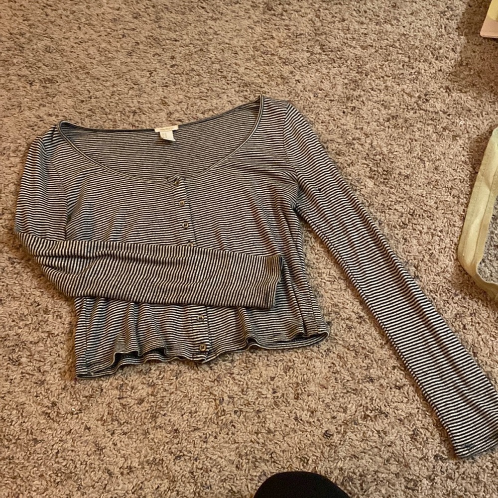 Stripped crop top